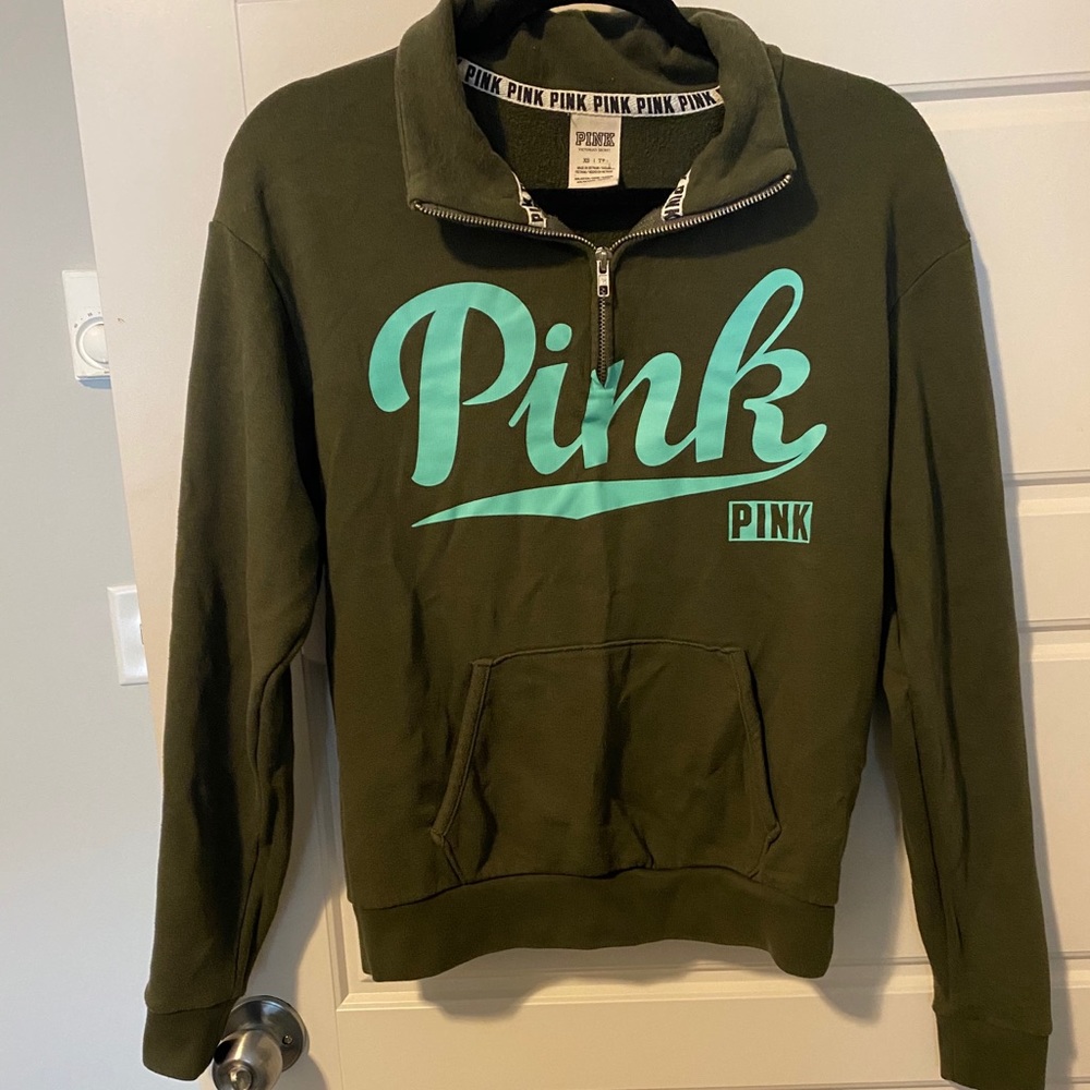 Pink 1/4 zip